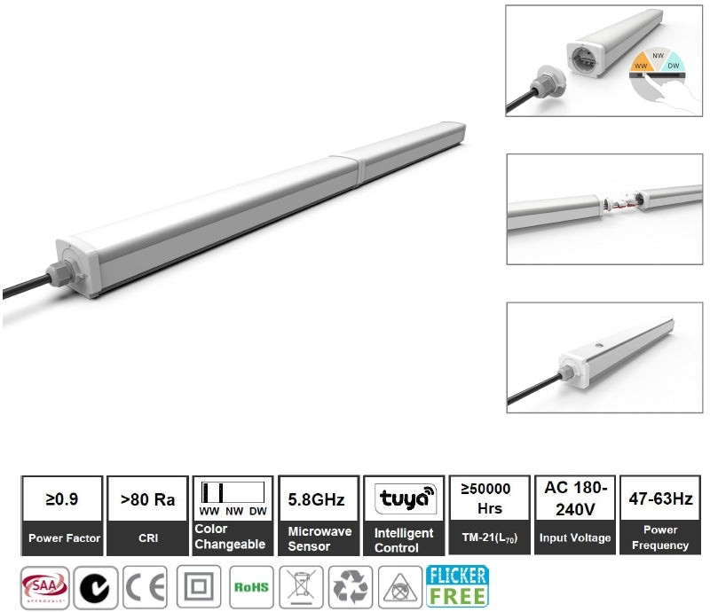 Linkable Proof Light 60W 110lm/w 5000K Non-dimmable IP66