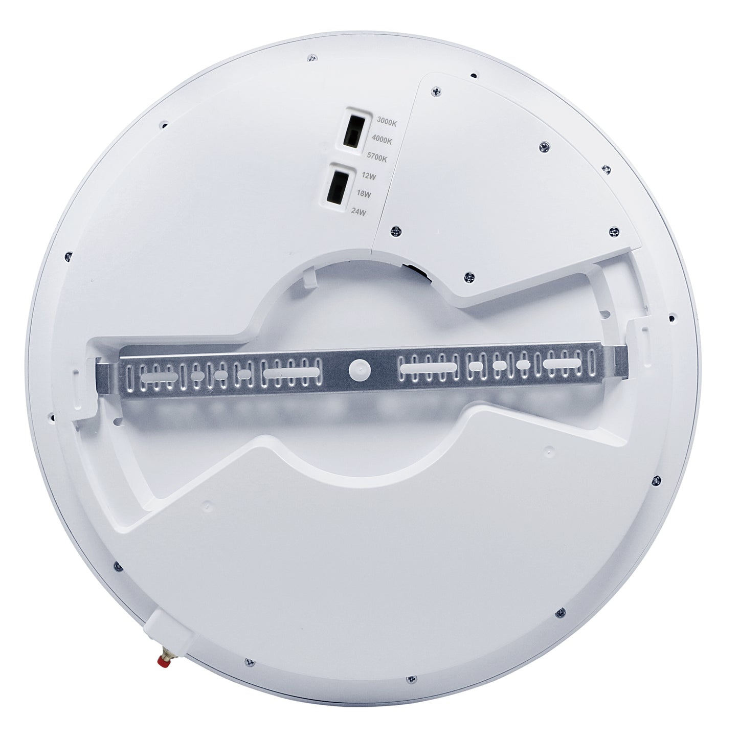 IP54 Ultra Thin 12W-18W-24W LED Ceiling Light, tri-colors (3000K, 4000K, 5700K), 330mm Diameter * 25mm - 2160 Lumens