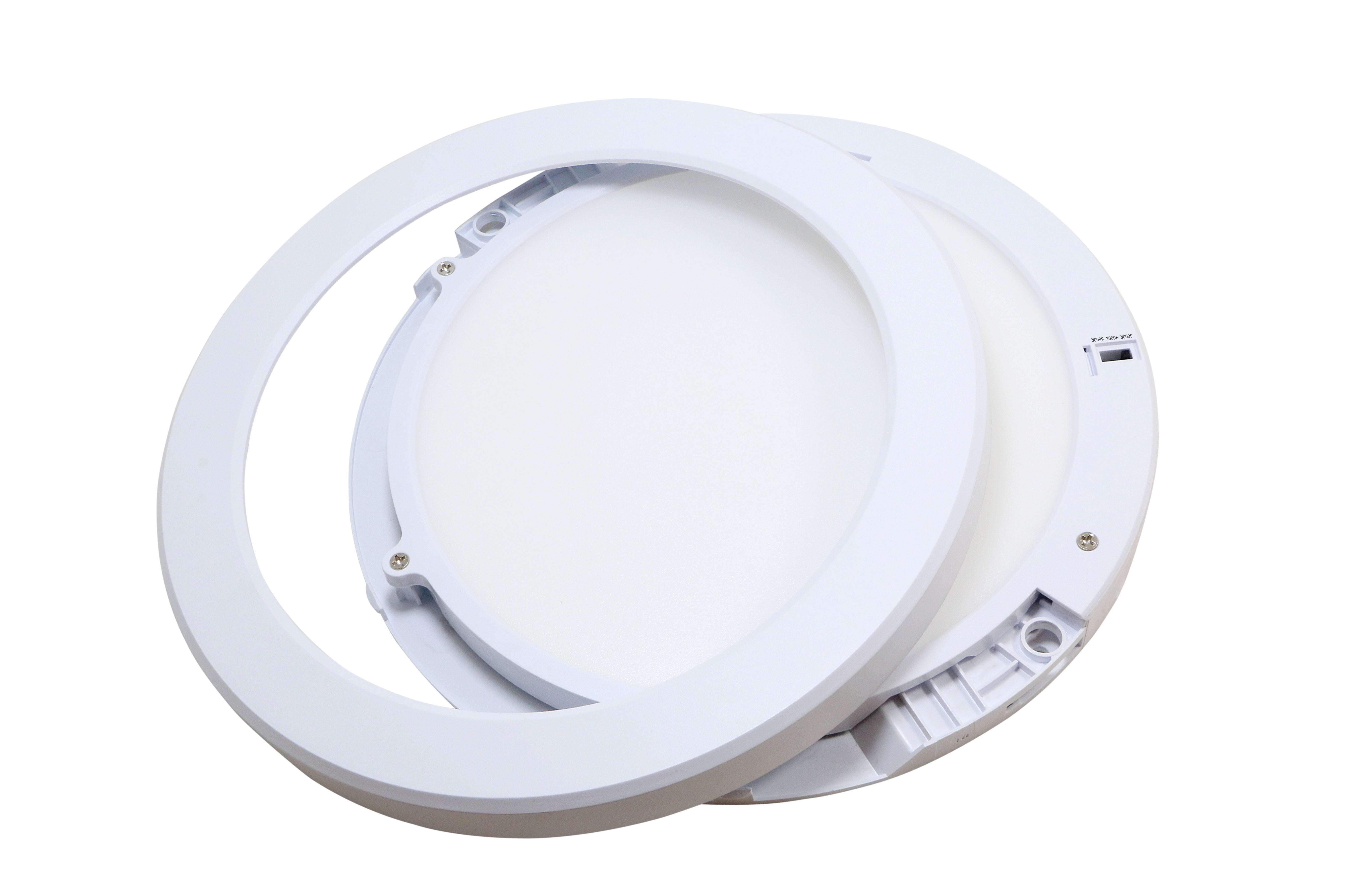 18W LED Ceiling Light, tri-colors, (3000K, 4000K, 5700K), 220mm Diameter - 1440 Lumens