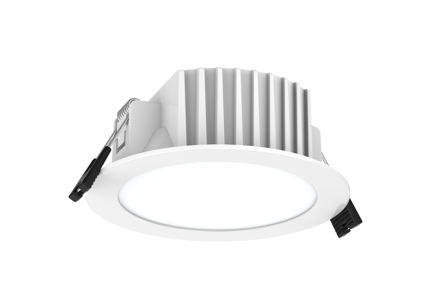 IC-4 90mm cutout integrated driver LED Downlight 106x40mm with flex cable & plug