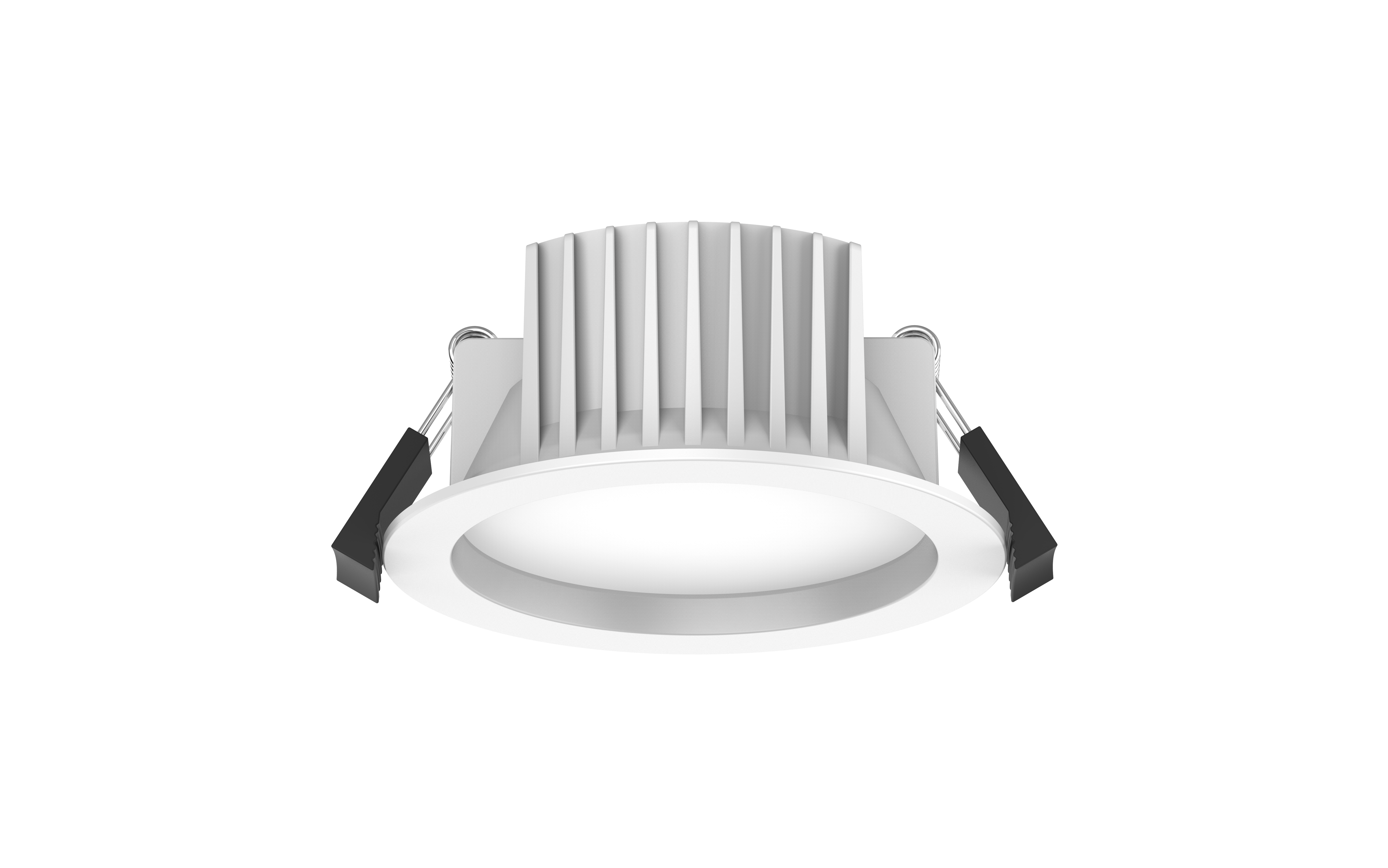 IC-4 90mm cutout integrated driver LED Downlight 106x47mm with flex cable & plug