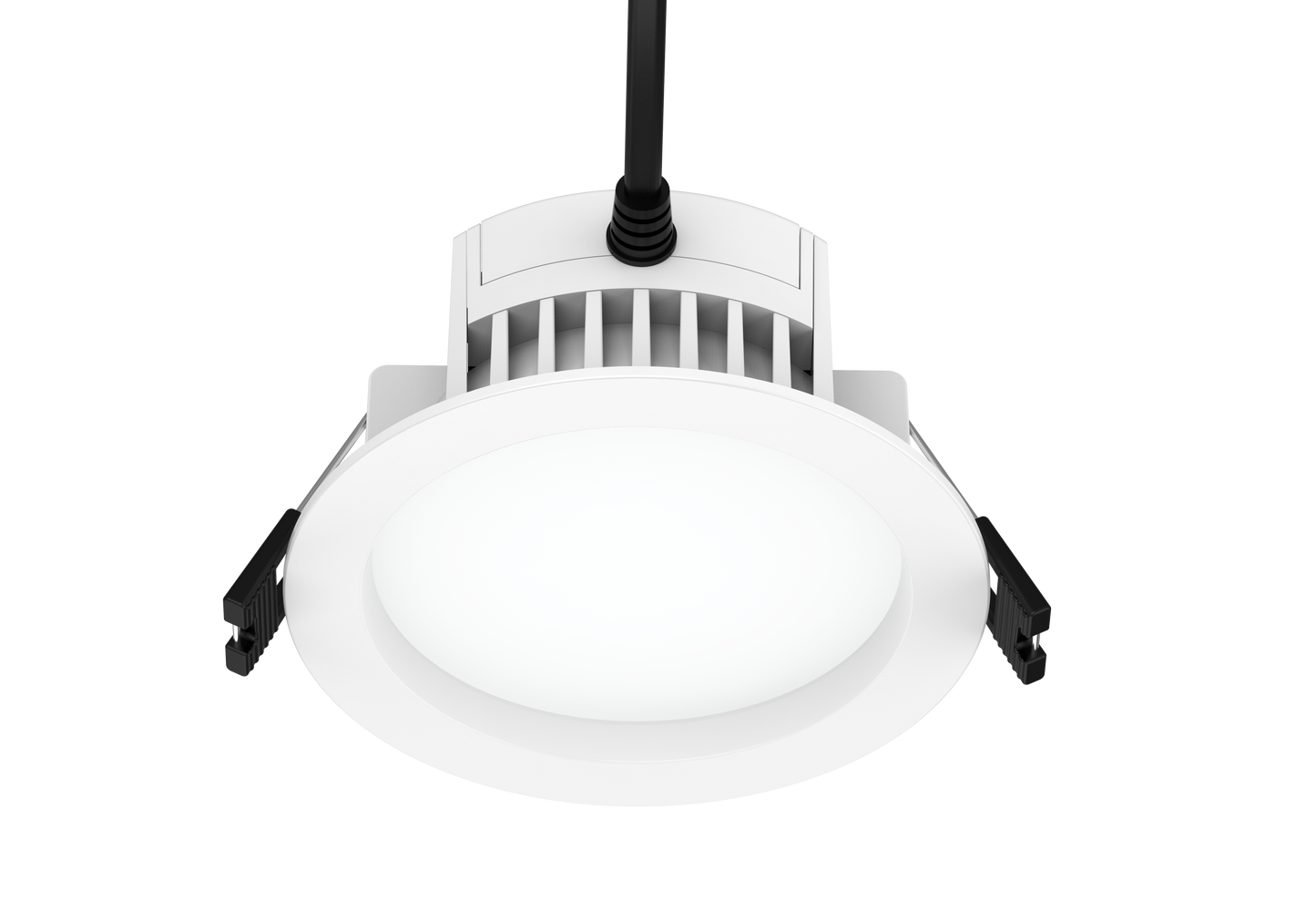 IC-4 90mm cutout integrated driver LED Downlight 106x47mm with flex cable & plug